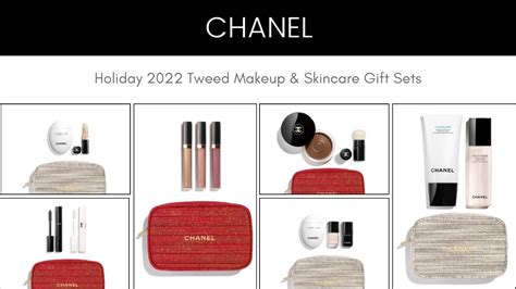 chanel christmas 2022 gift sets.